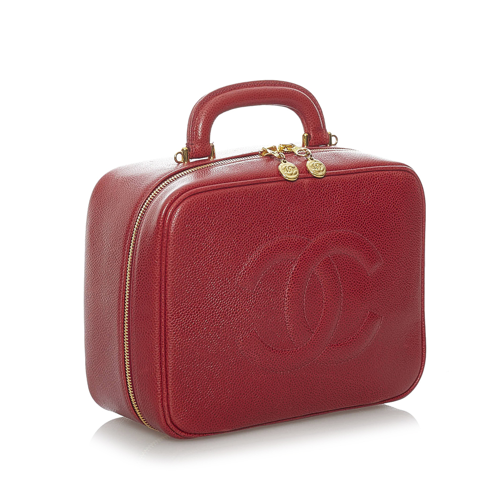 Pre-Loved Chanel CC Lunch Box Vanity Case - Picture 2 of 11